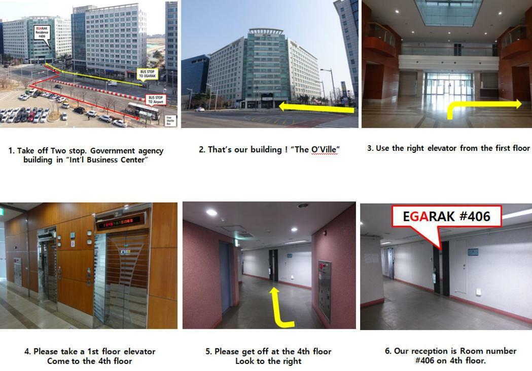 Incheon Airport Egarak Residence מראה חיצוני תמונה